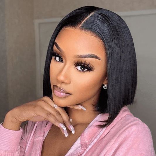 Ready to Wear Glueless Human hair Bob Wig