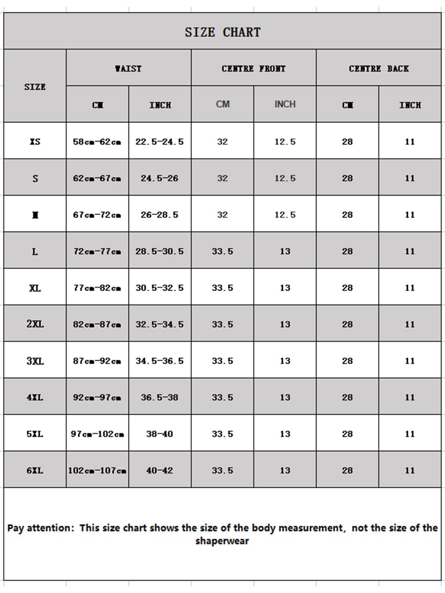 MT210237 — Ceinture gainante en latex avec zip et 7 baleines en acier