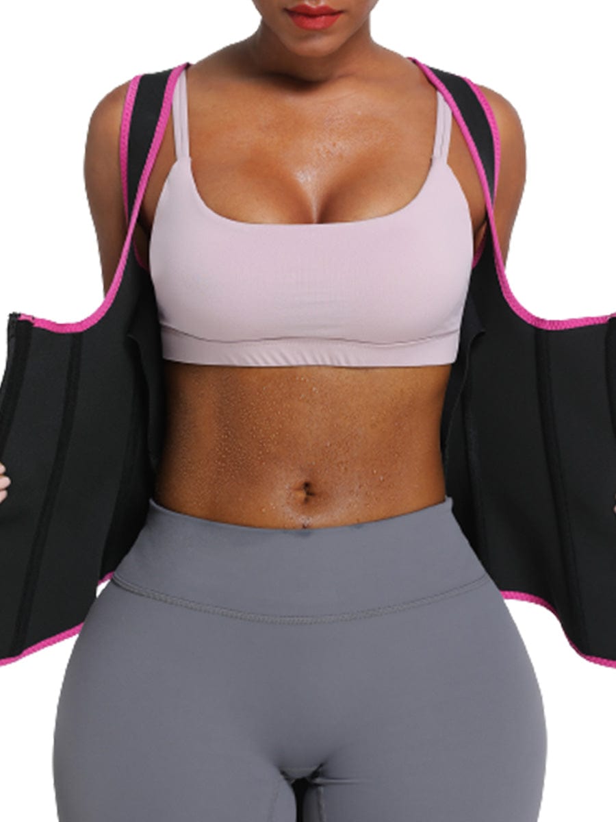 MT210287 — Neoprene Waist Trainer with 9 Bones, Hooks and Zipper