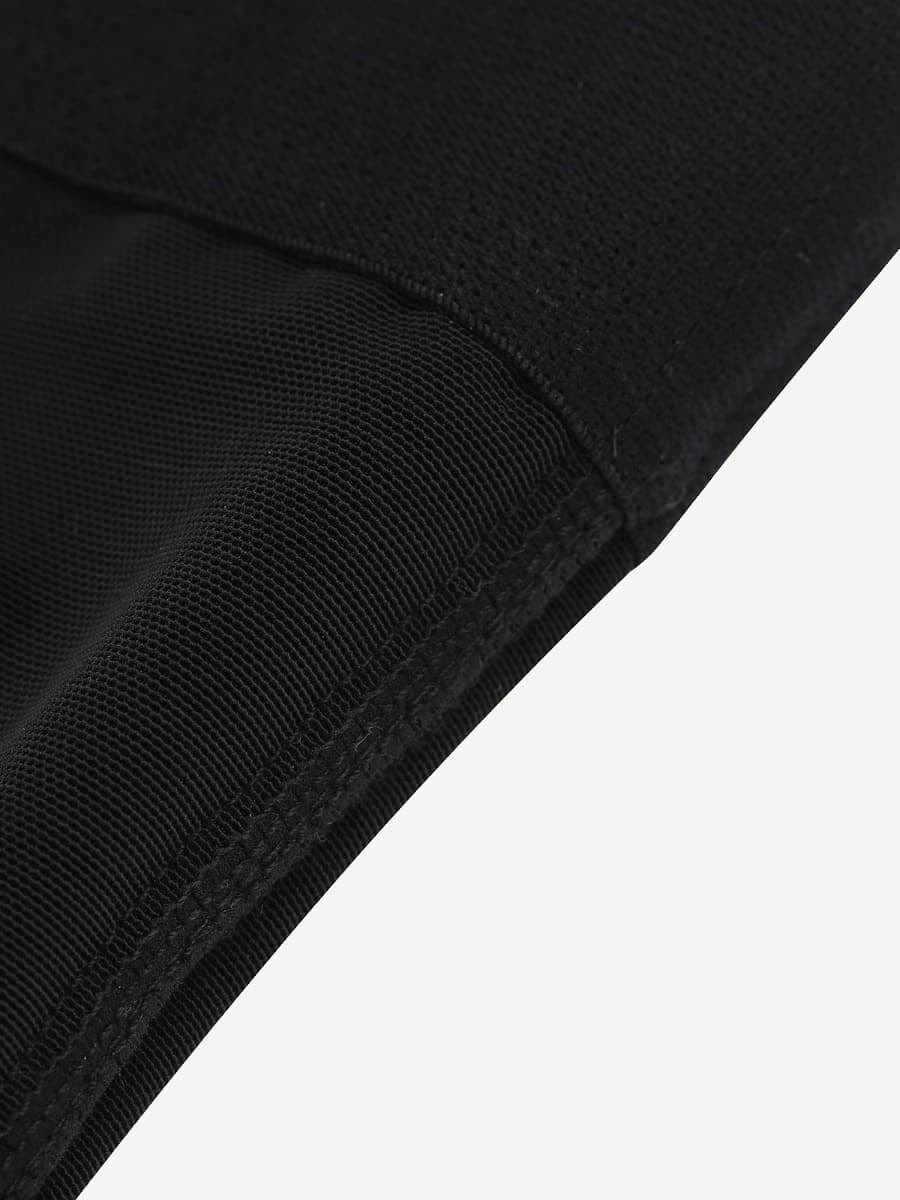 Short gainant taille haute longueur genou