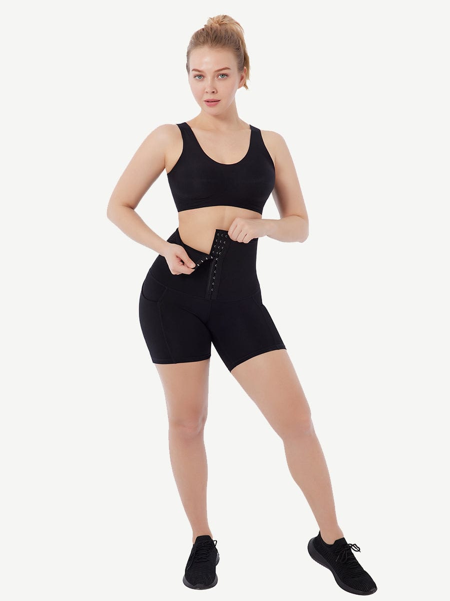 MT220042 — Pantalon gainant de sport avec poches latérales