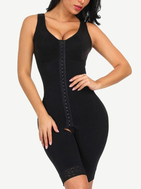 Gaine extensible grande taille à poitrine non rembourrée