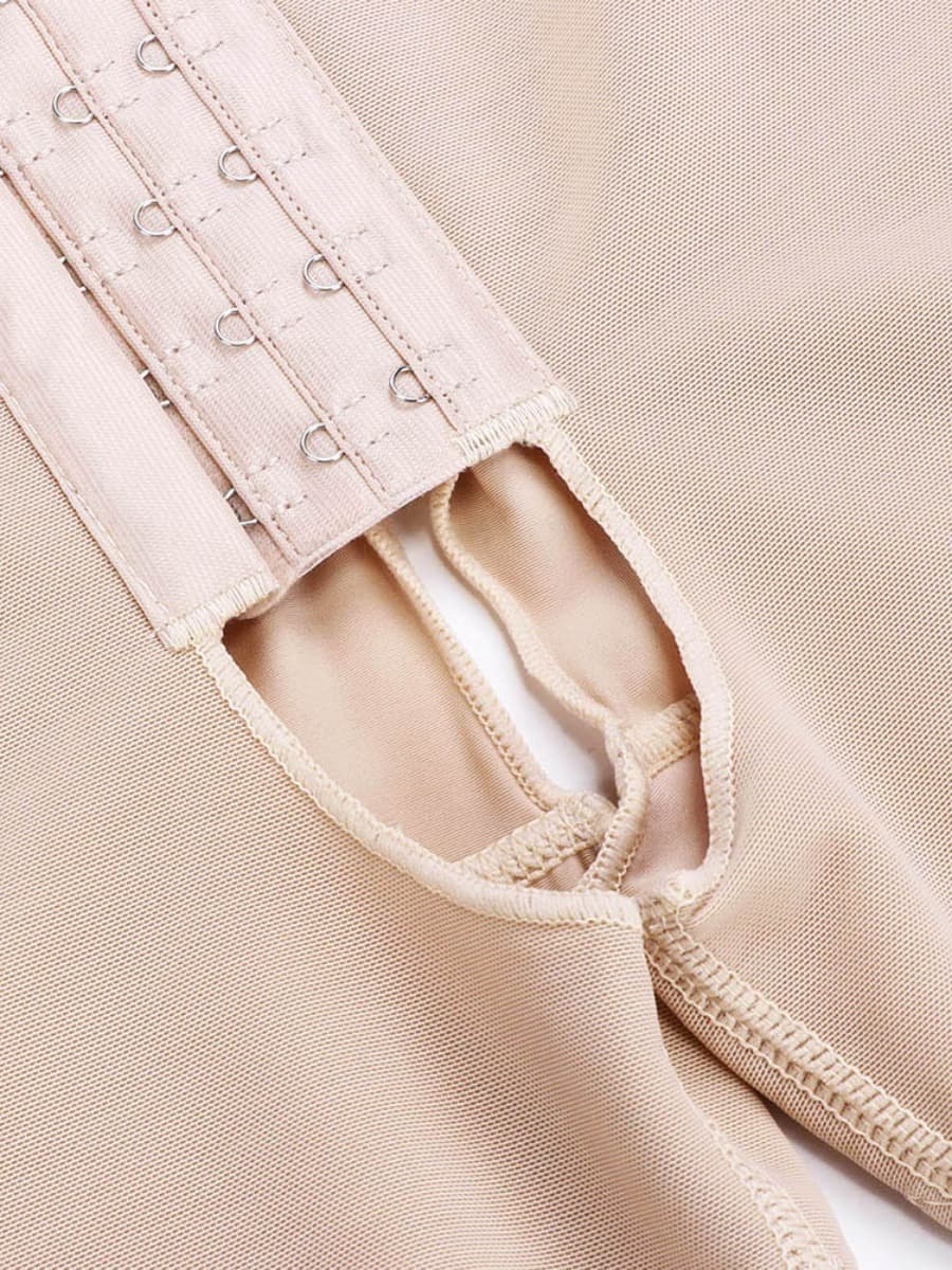 Gaine extensible grande taille à poitrine non rembourrée