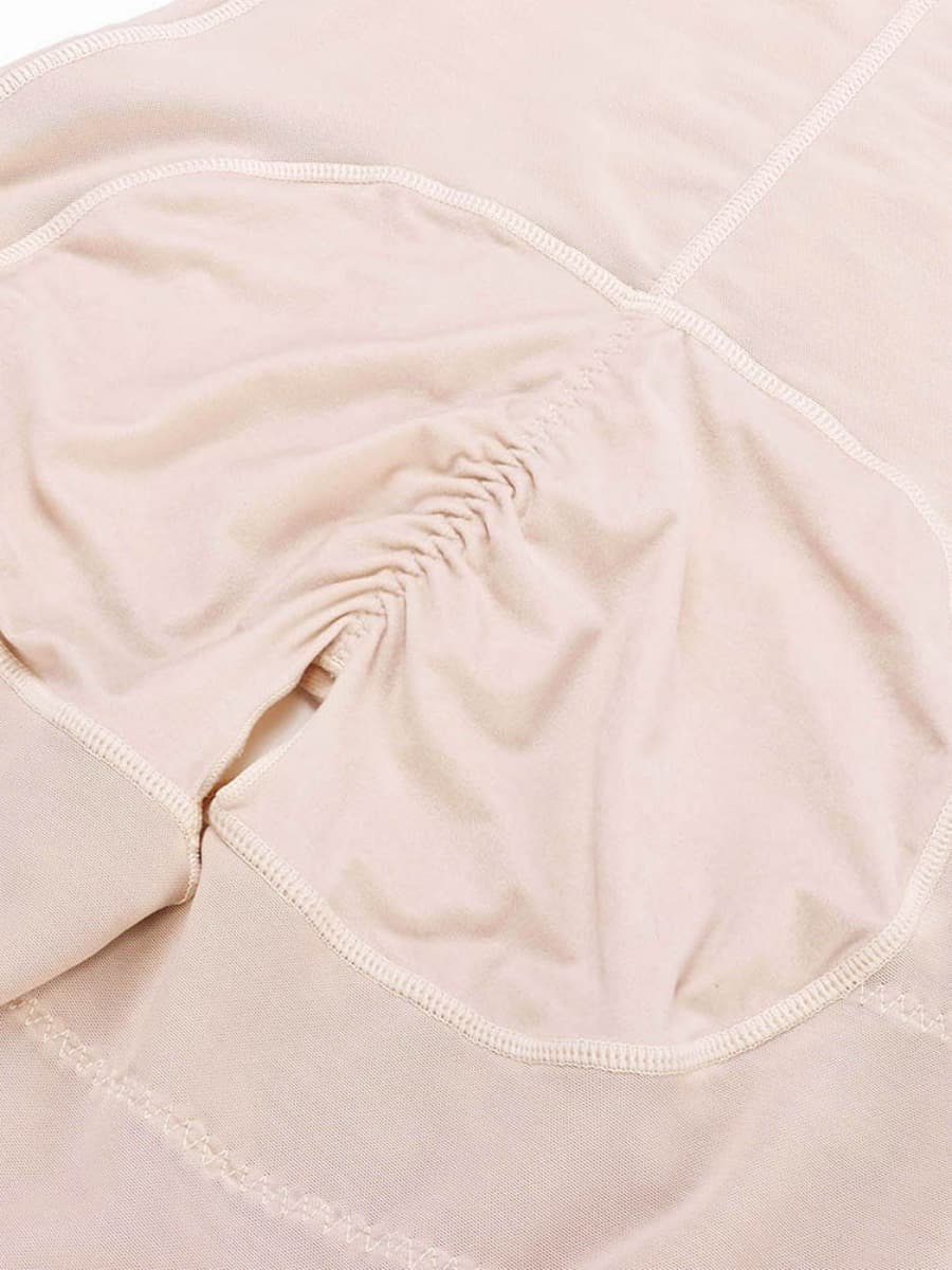Gaine extensible grande taille à poitrine non rembourrée