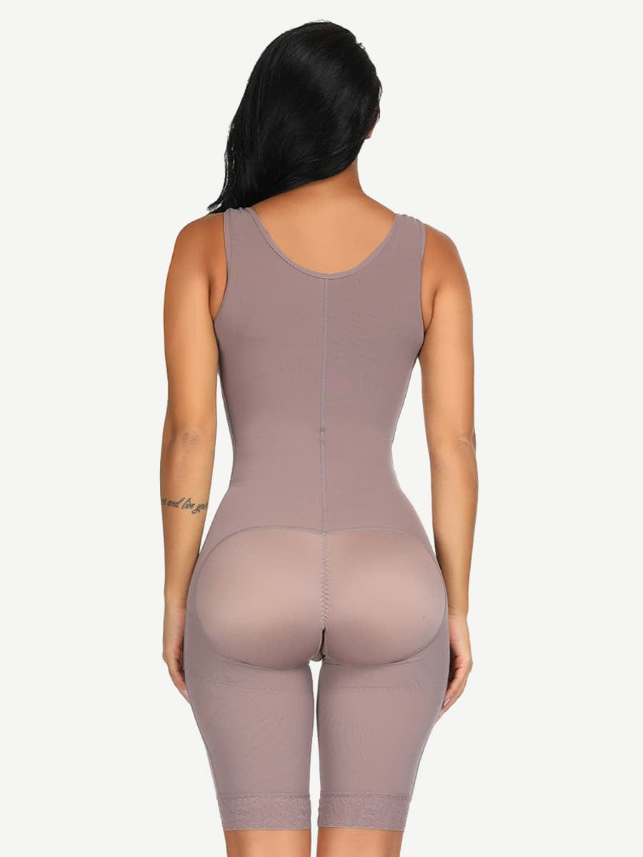 Gaine extensible grande taille à poitrine non rembourrée