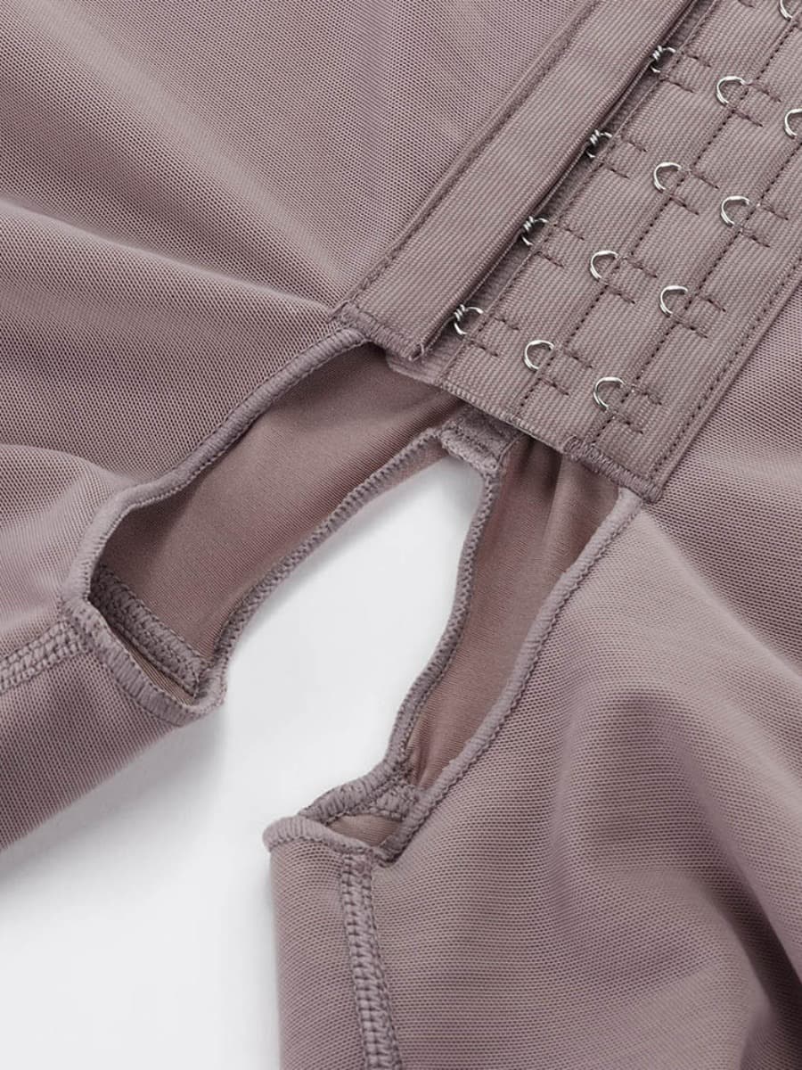 Gaine extensible grande taille à poitrine non rembourrée