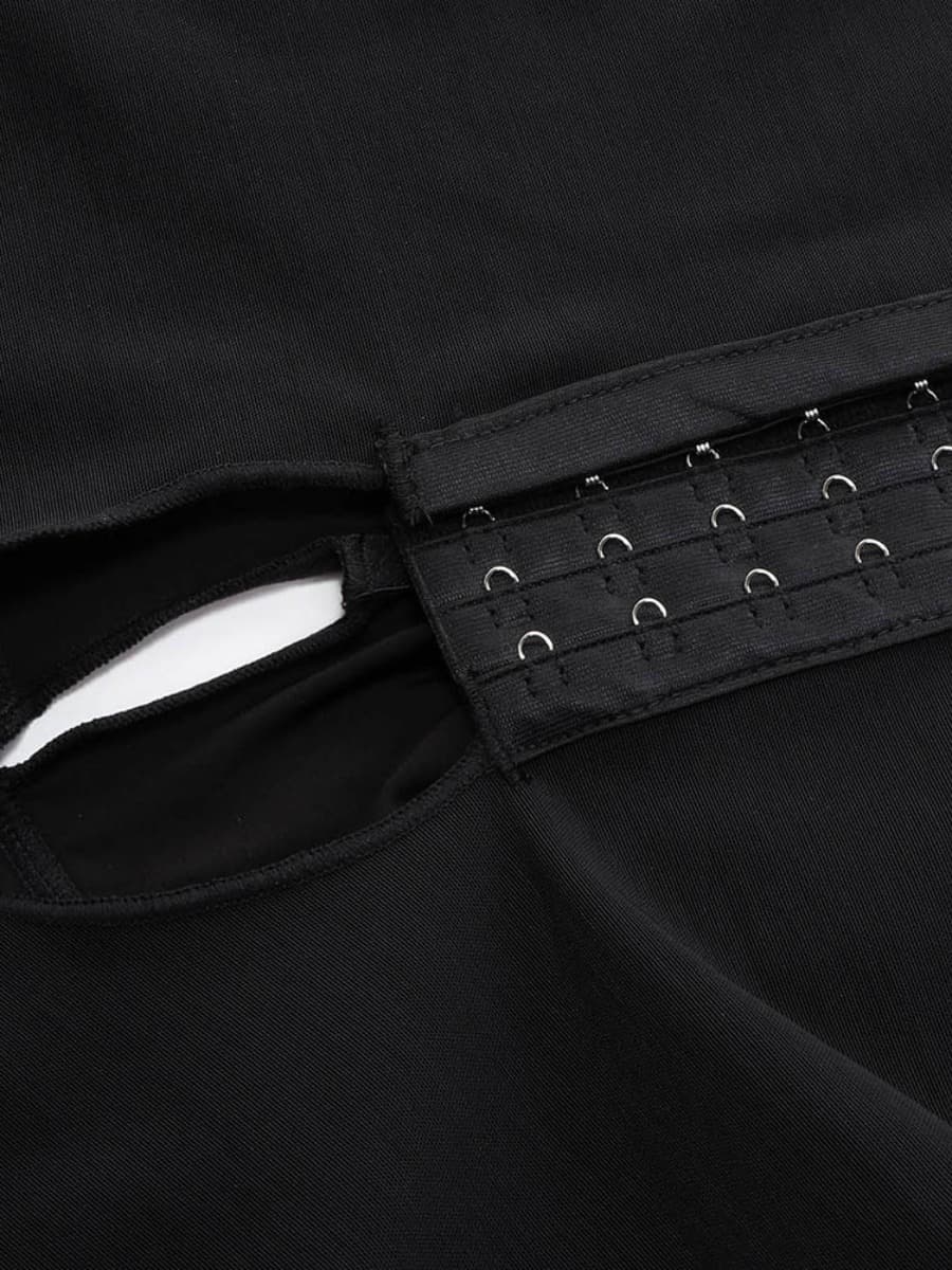 Gaine extensible grande taille à poitrine non rembourrée