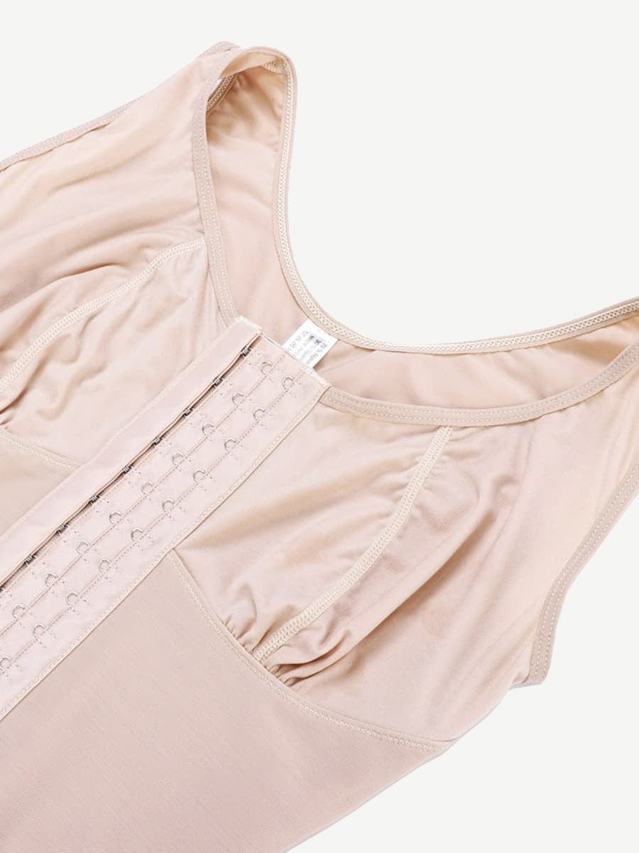 Gaine extensible grande taille à poitrine non rembourrée
