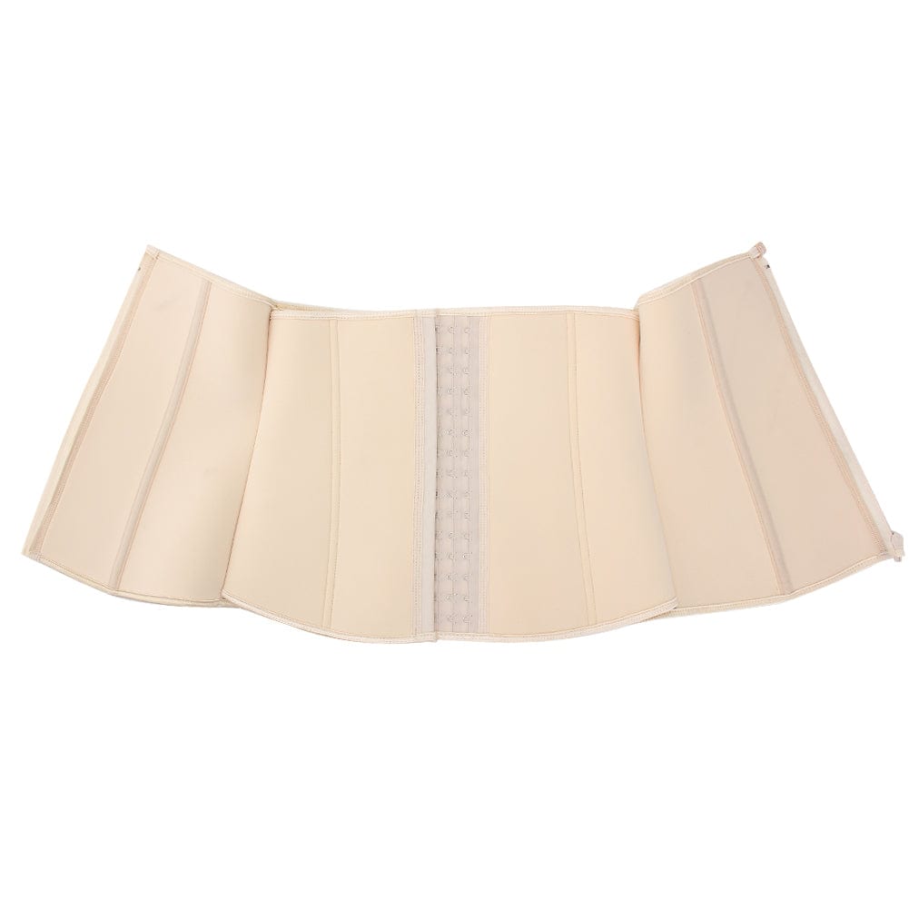 LB40080 — Ceinture gainante grande taille avec zip avant à double couche
