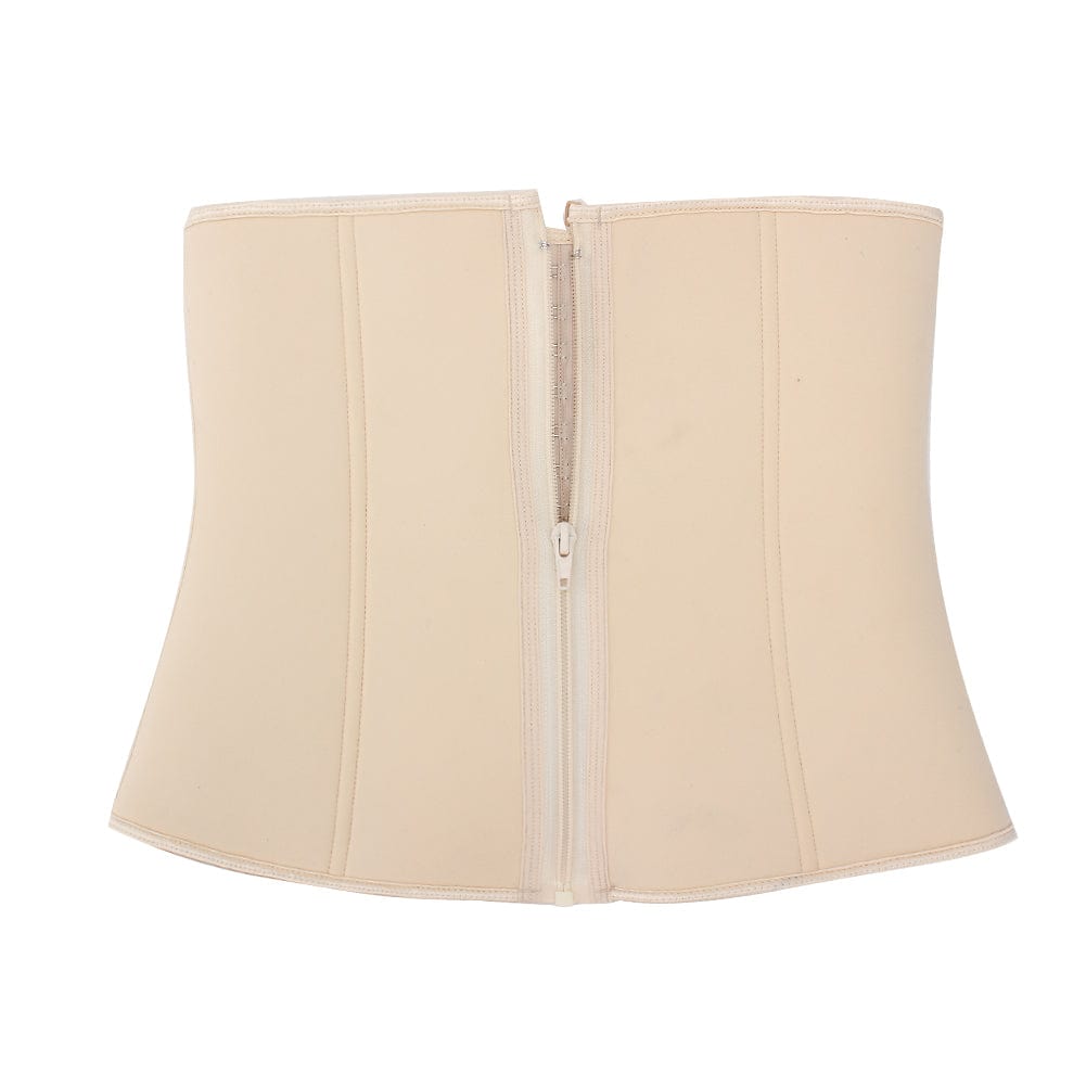 LB40080 — Ceinture gainante grande taille avec zip avant à double couche