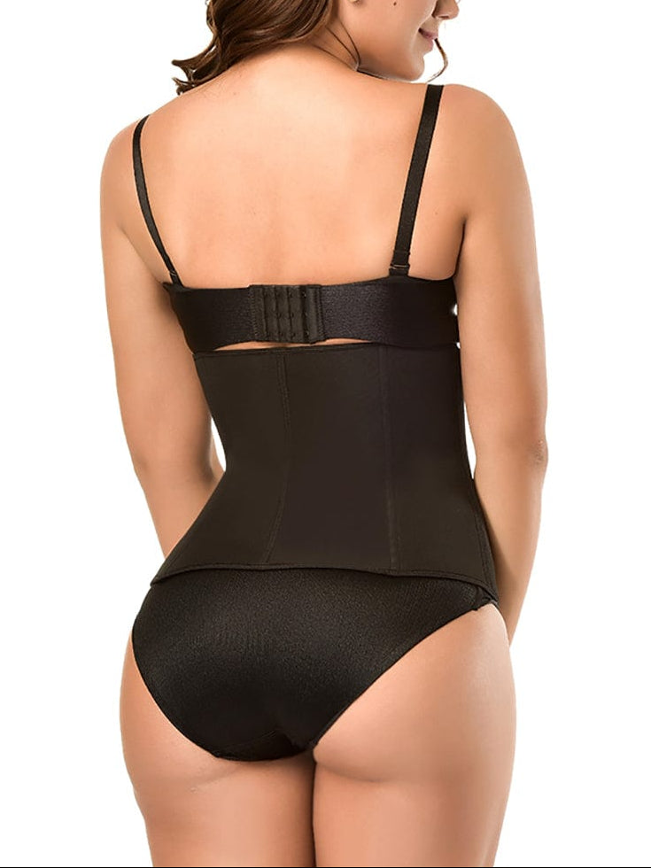 LB40080 — Ceinture gainante grande taille avec zip avant à double couche