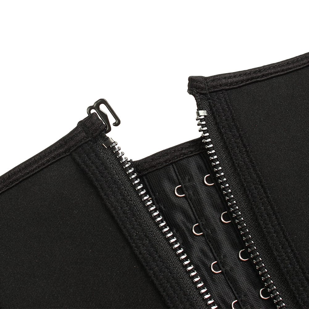 LB40080 — Ceinture gainante grande taille avec zip avant à double couche