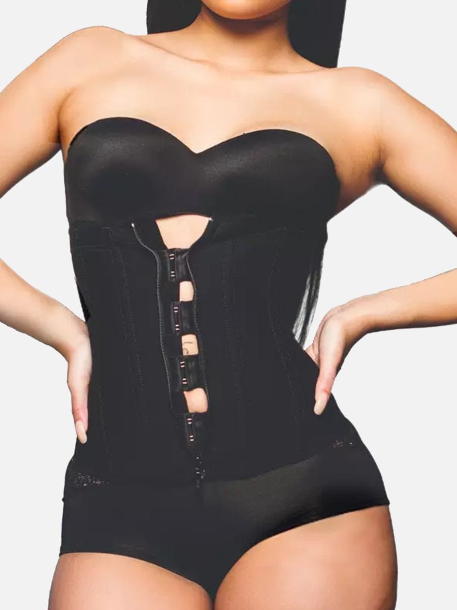 LB4644BK01 — Gilet gainant abdominal en latex