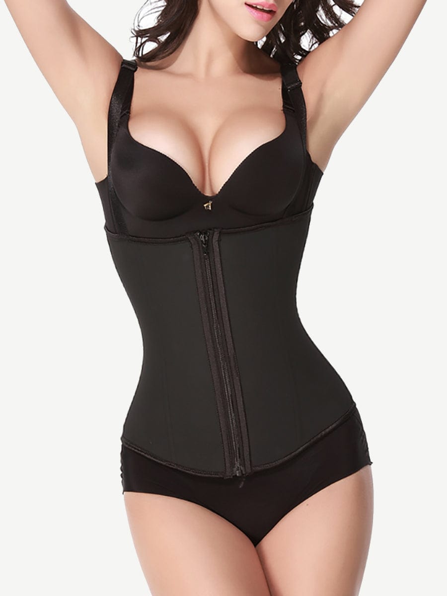 LB4644BK01 — Gilet gainant abdominal en latex
