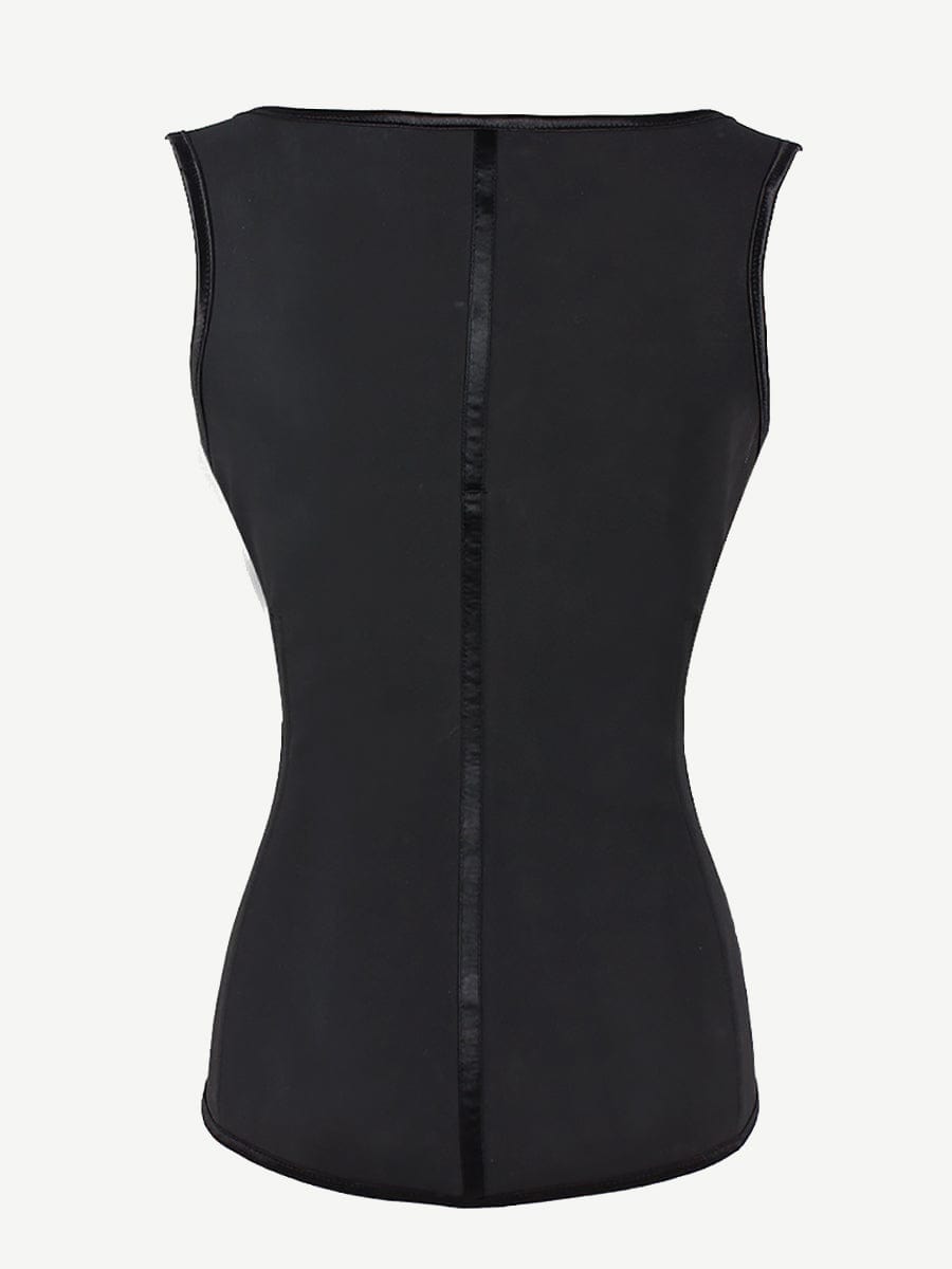 LB4727 — Latex Waist Cincher Vest with Four-Row Hooks