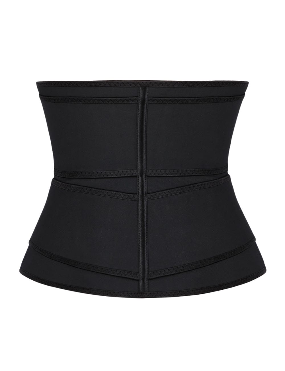 MT190009 — Plus-Size Latex Waist Trainer with Double Belts and 7 Steel Bones