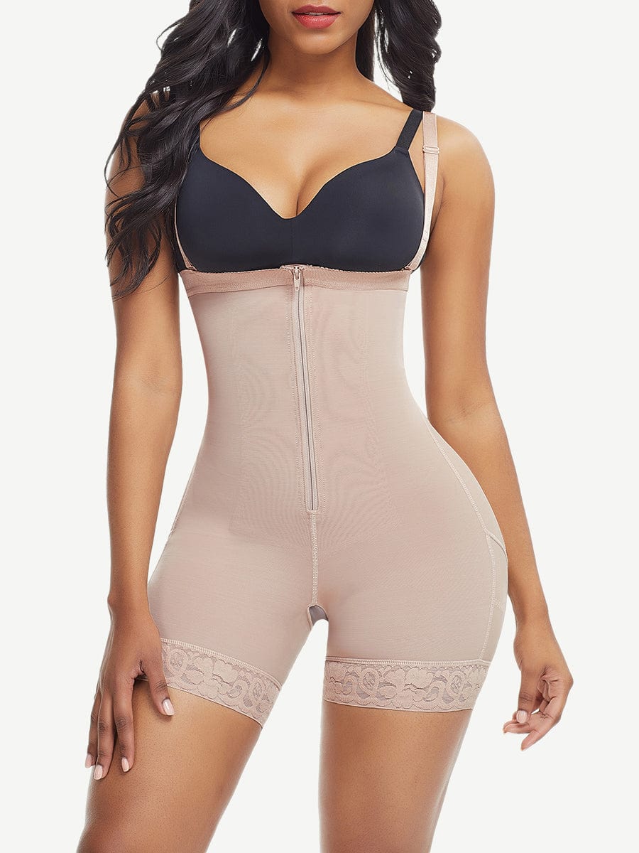 Gaine grande taille à bretelles amovibles