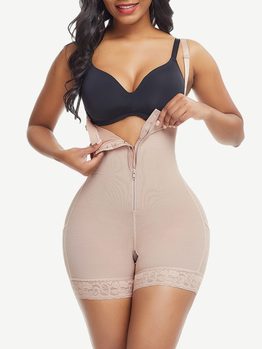 Gaine grande taille à bretelles amovibles