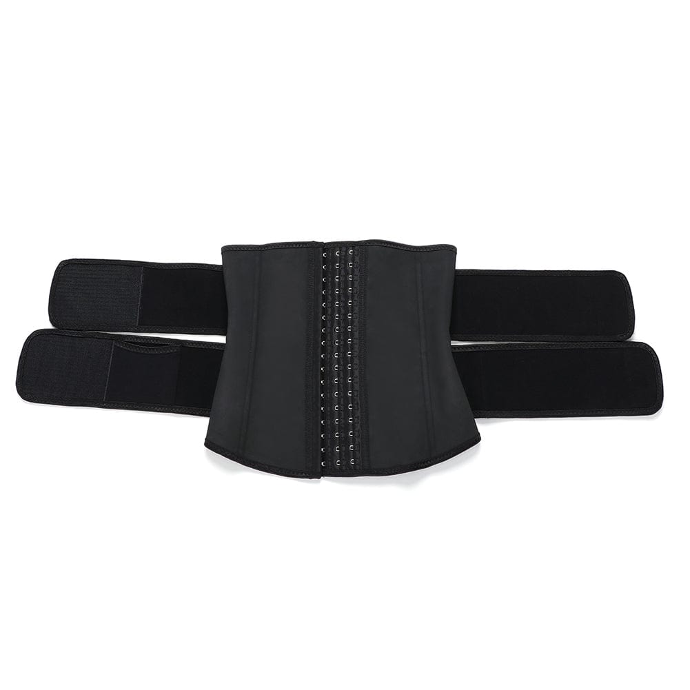 MT190095 — Ceinture gainante en latex grande taille avec 7 baleines