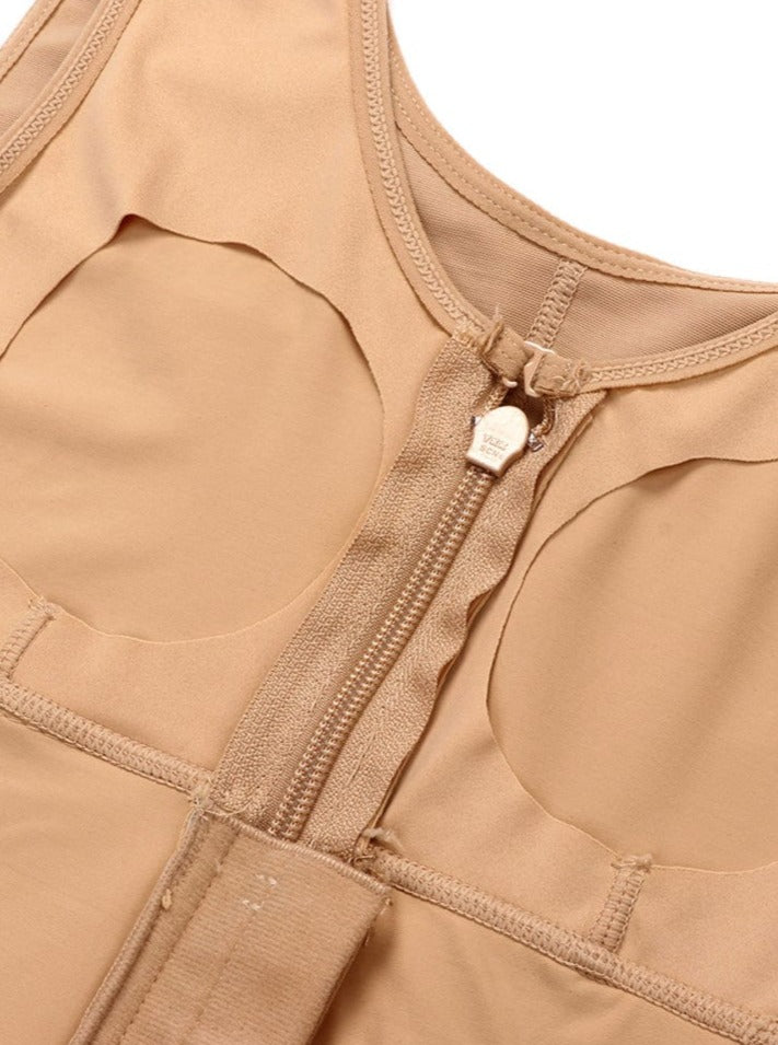 Gaine intégrale avec panneau abdominal en latex