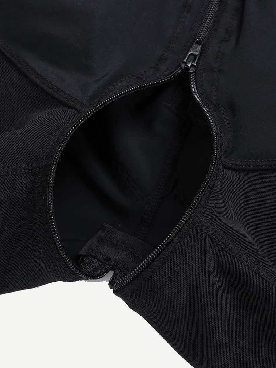 Gaine grande taille à dentelle et maintien abdominal