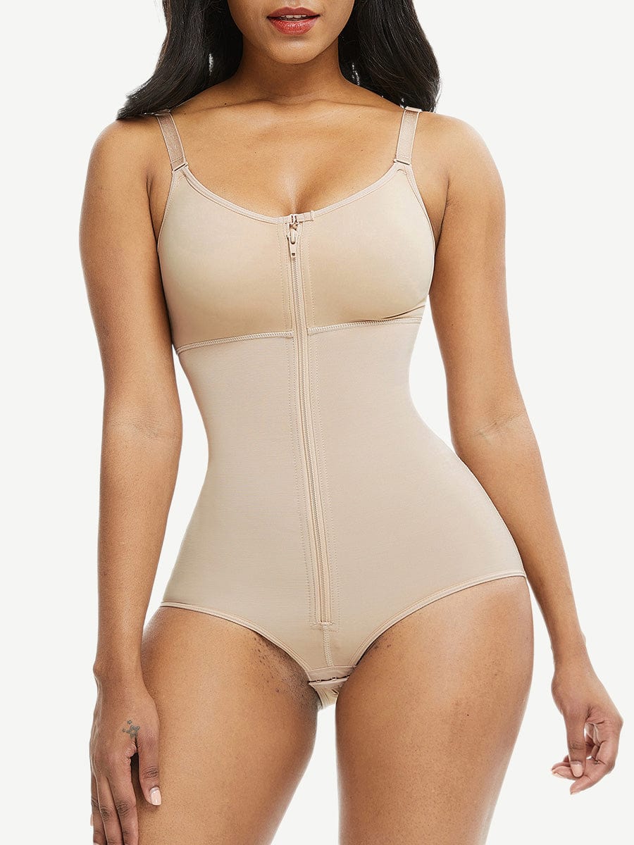 Gaine intégrale grande taille à zip avant