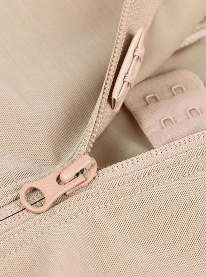 Gaine intégrale grande taille à zip avant