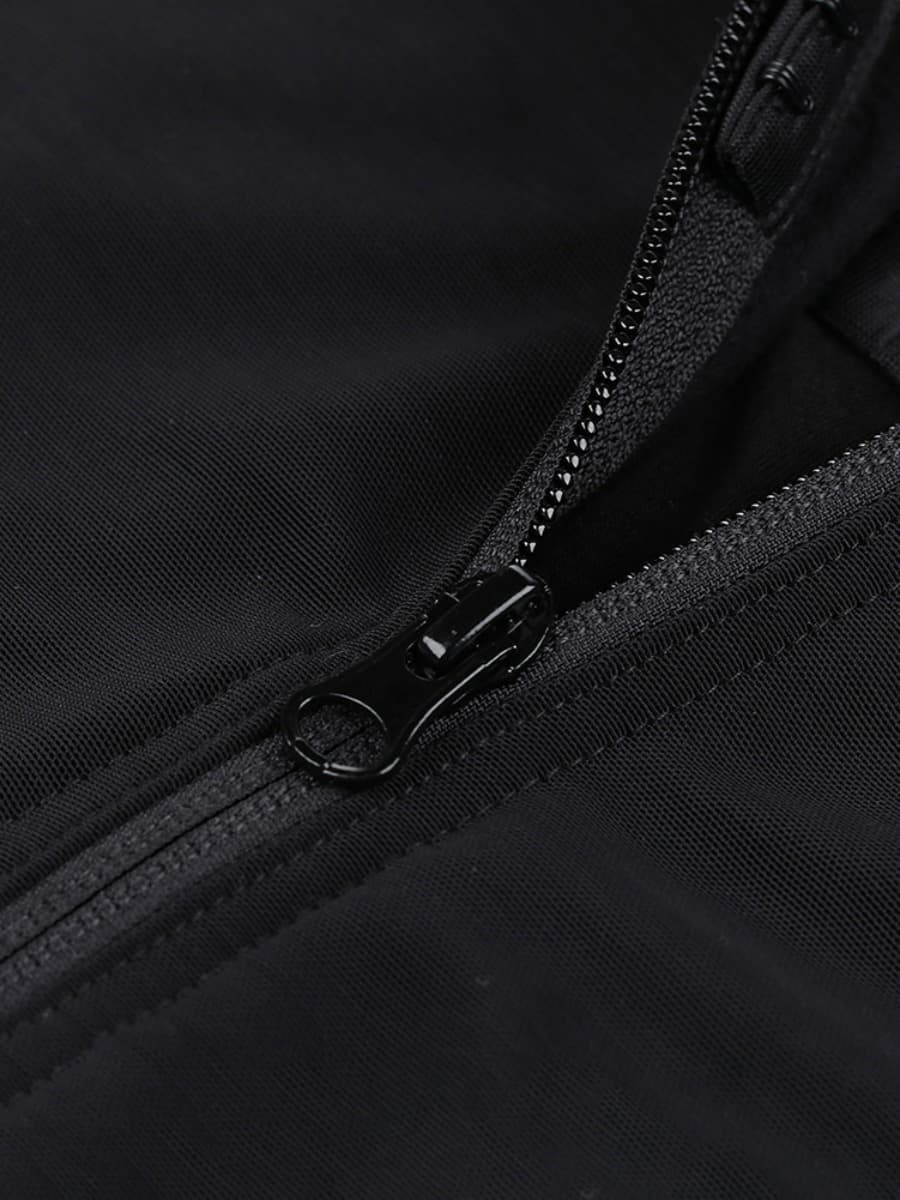 Gaine intégrale grande taille à zip avant