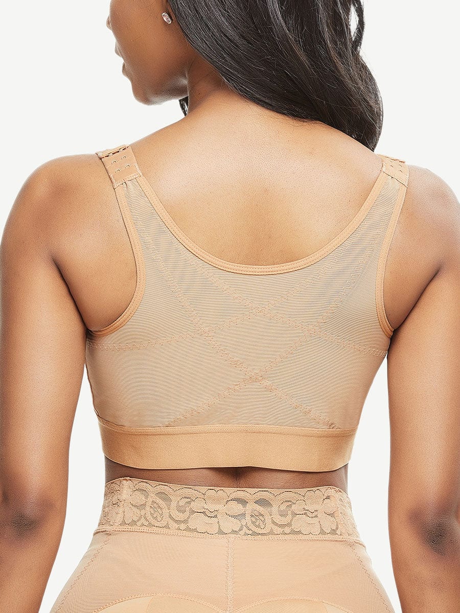 Soutien-gorge de maintien à fermeture avant réglable