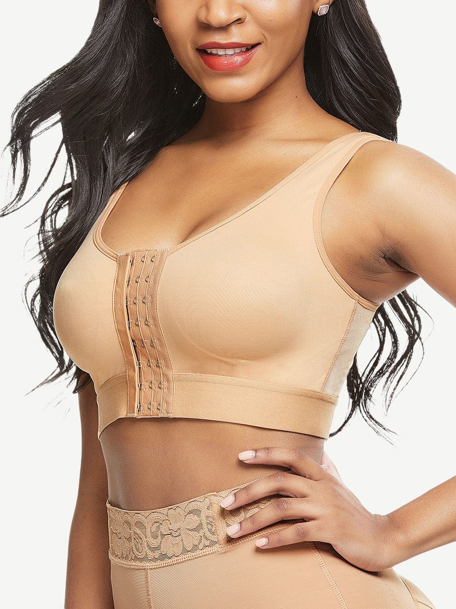 Soutien-gorge de maintien à fermeture avant réglable