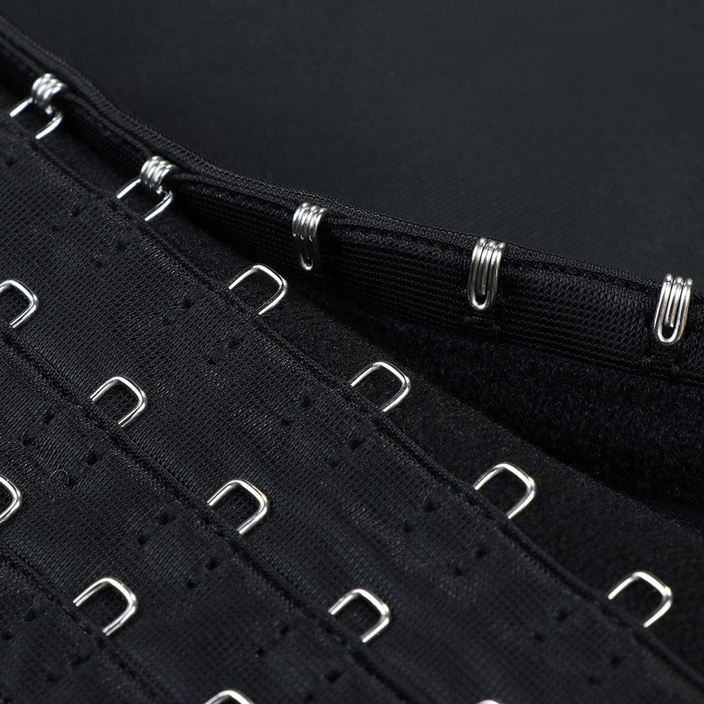 MT200091 — Ceinture gainante en latex avec agrafes et trois sangles