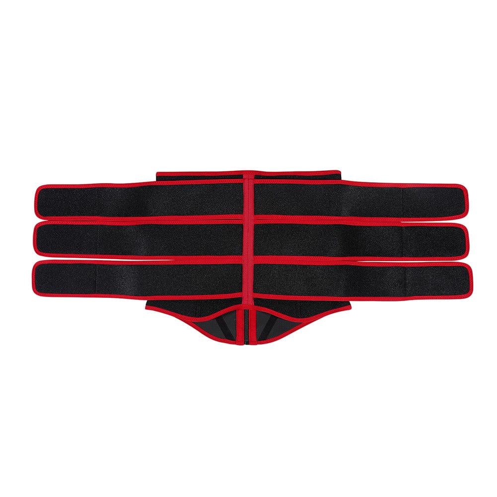 MT200113 — Neoprene Zip Waist Trainer with Three Belts