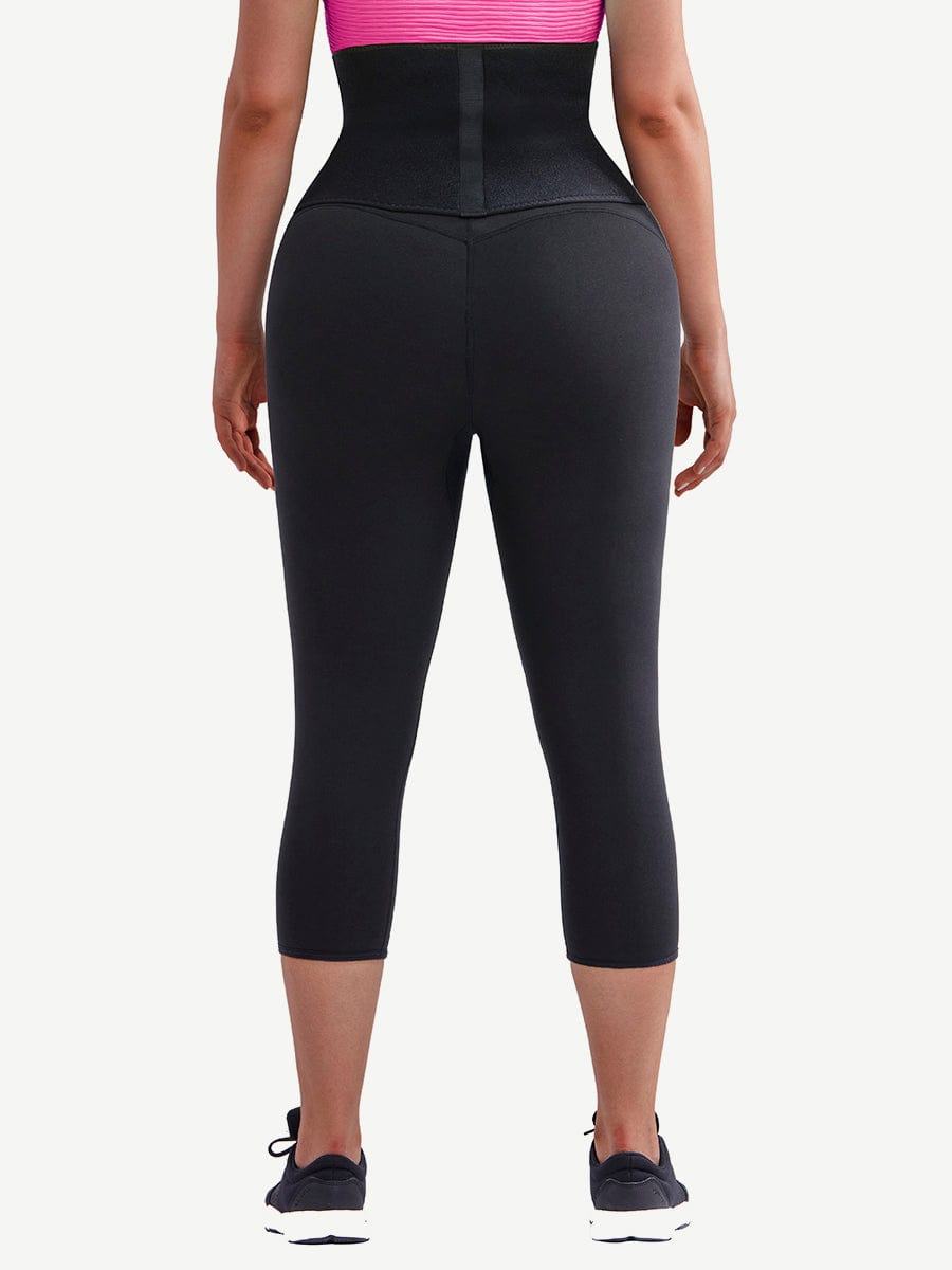 MT200131 — Plus-Size Neoprene Shaping Pants with Belt