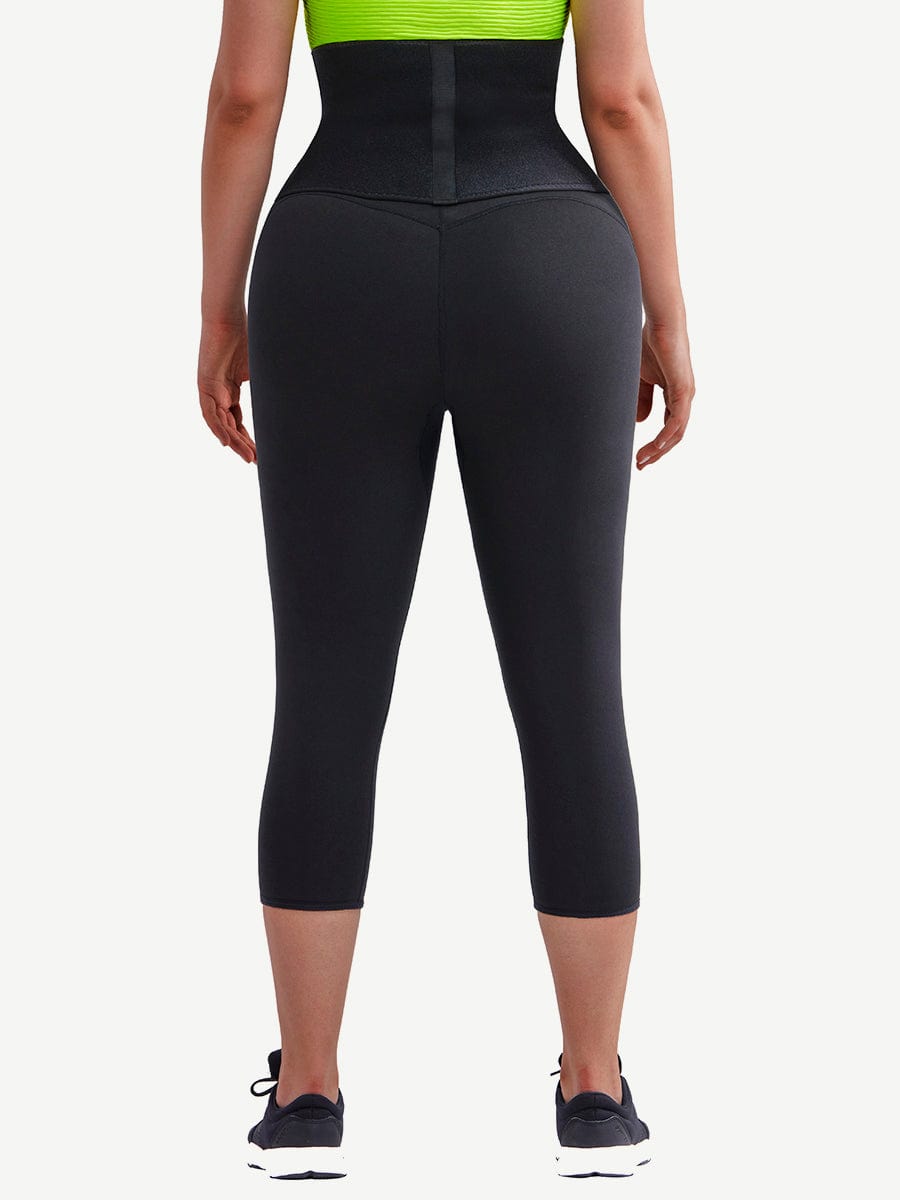 MT200131 — Plus-Size Neoprene Shaping Pants with Belt