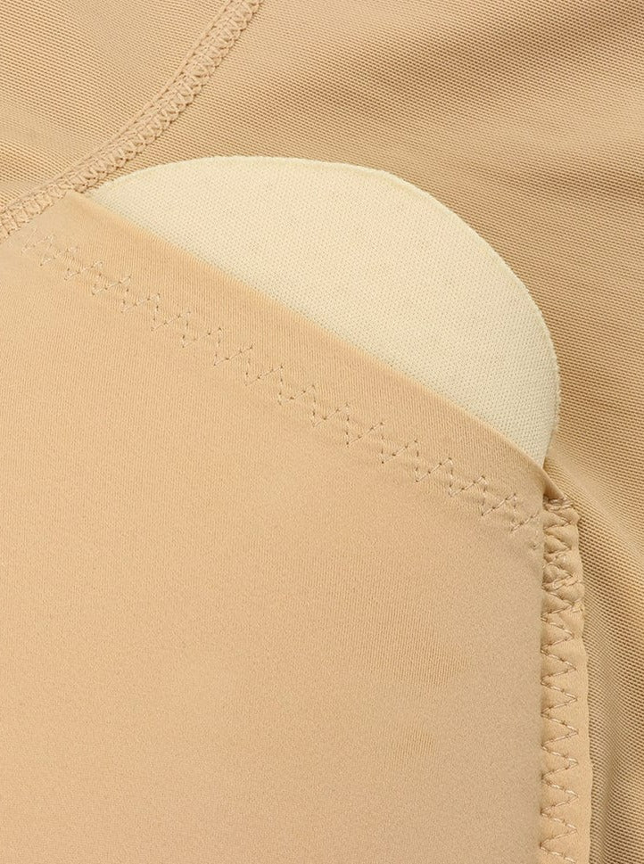 MT200151 — Gaine taille haute avec maintien abdominal et coussinets de hanches amovibles