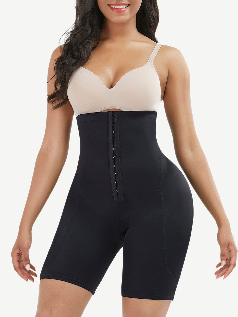 MT200151 — Gaine taille haute avec maintien abdominal et coussinets de hanches amovibles