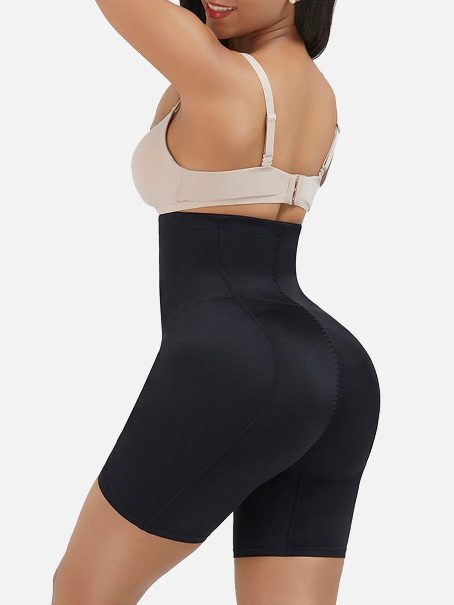 MT200151 — Gaine taille haute avec maintien abdominal et coussinets de hanches amovibles