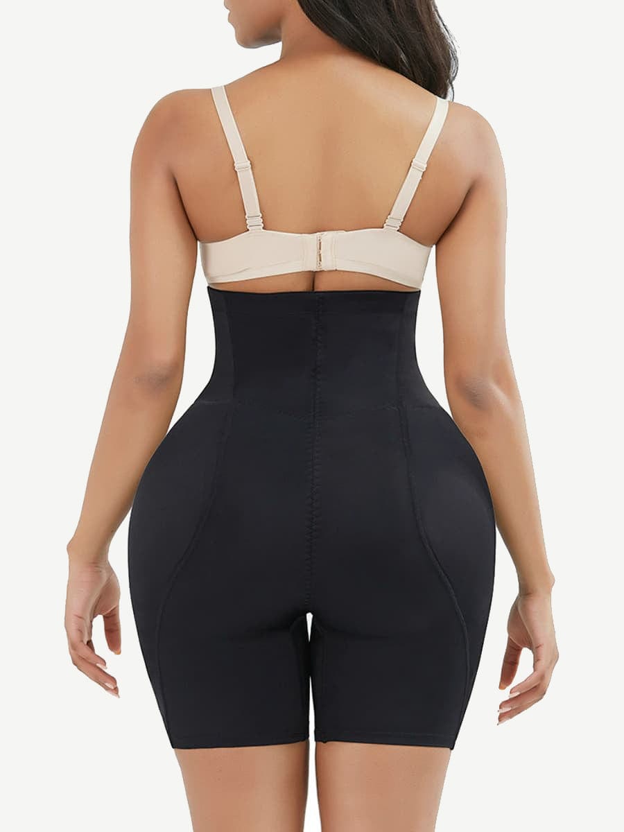 MT200151 — Gaine taille haute avec maintien abdominal et coussinets de hanches amovibles