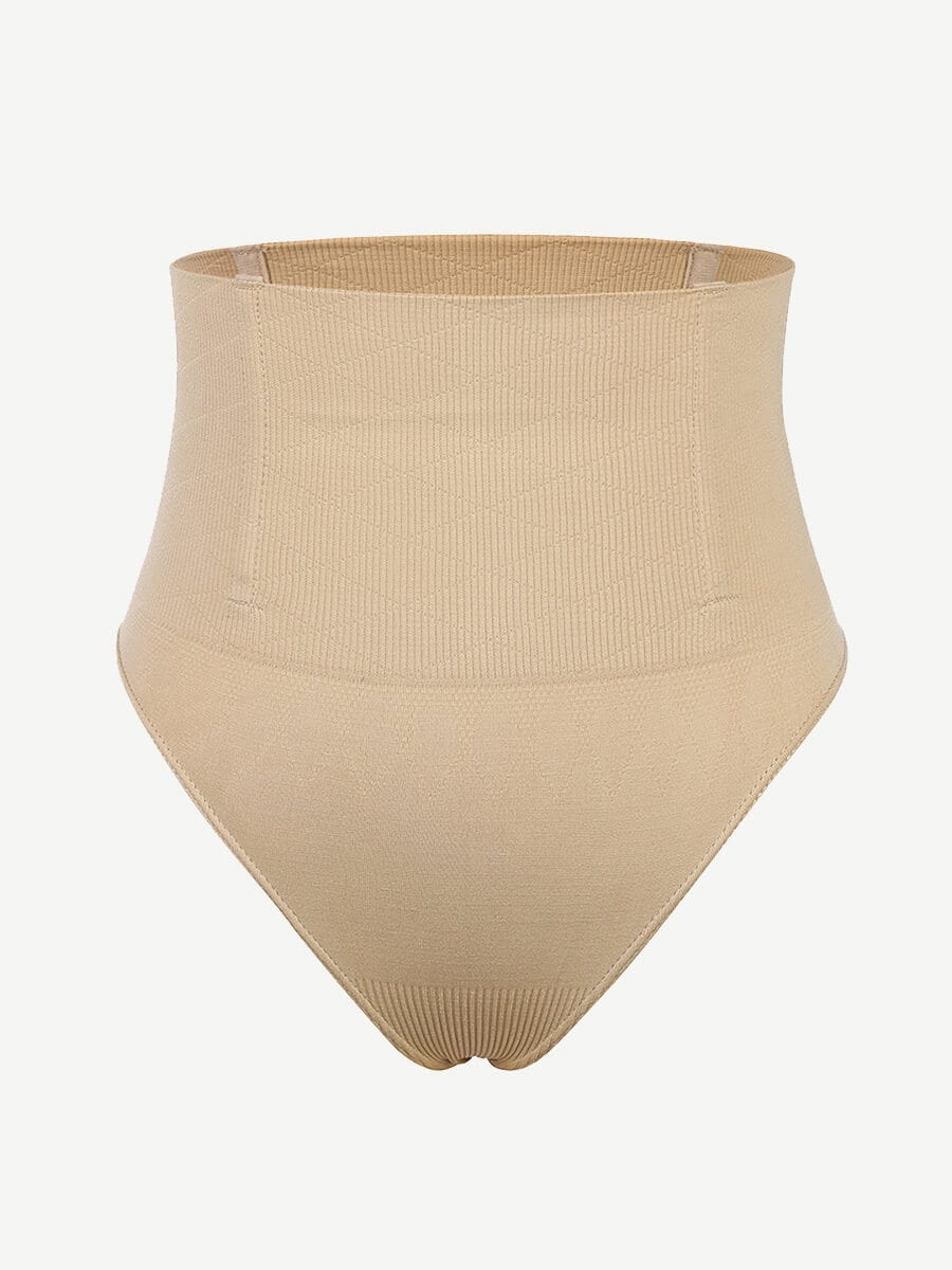 MT200283 — Seamless Shaping Thong with Four Steel Bones