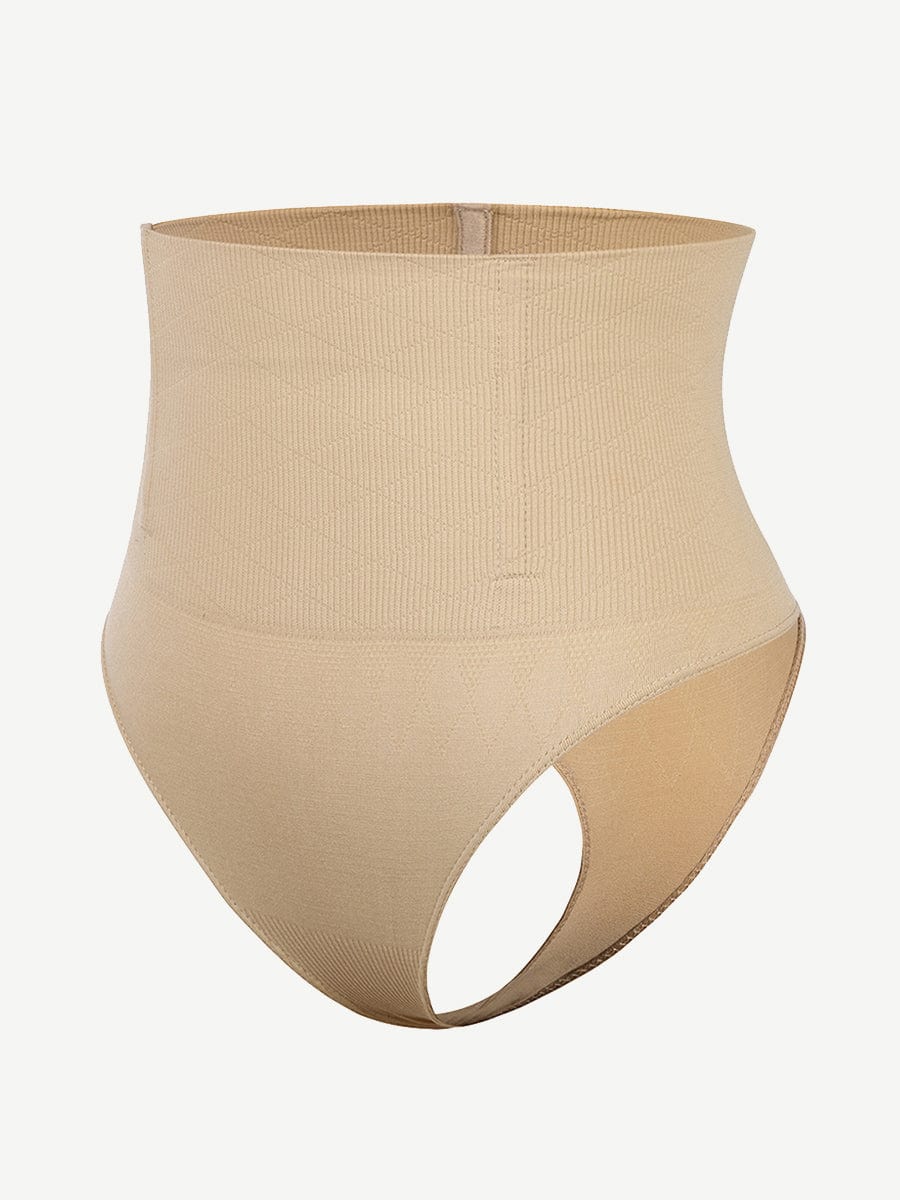 MT200283 — Seamless Shaping Thong with Four Steel Bones