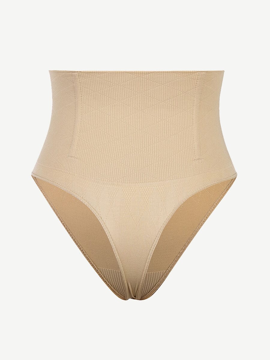 MT200283 — Seamless Shaping Thong with Four Steel Bones
