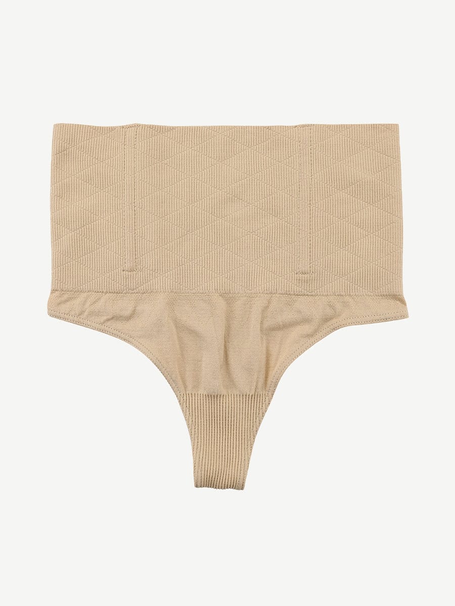 MT200283 — Seamless Shaping Thong with Four Steel Bones
