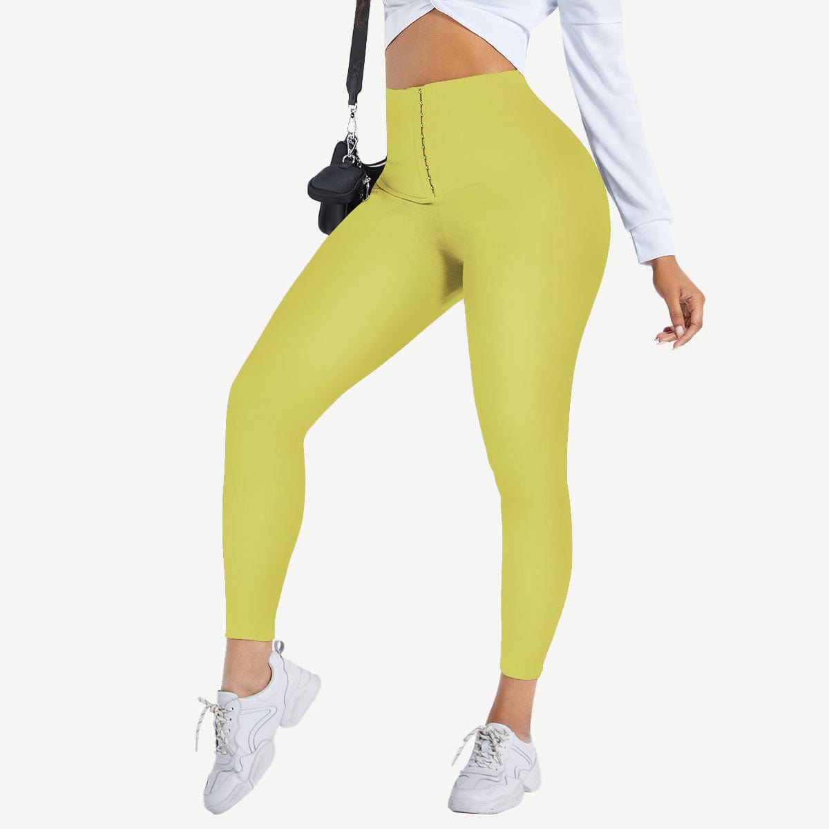 MT200368 — Legging gainant taille haute avec agrafes réglables