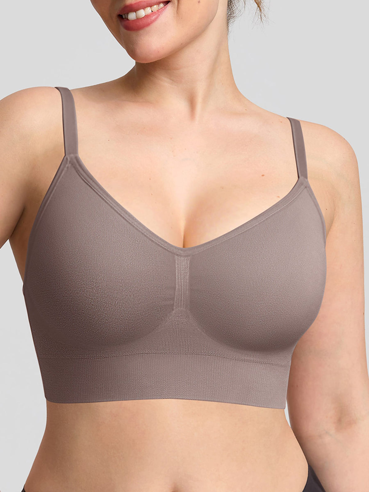Soutien-gorge gainant à bretelles réglables