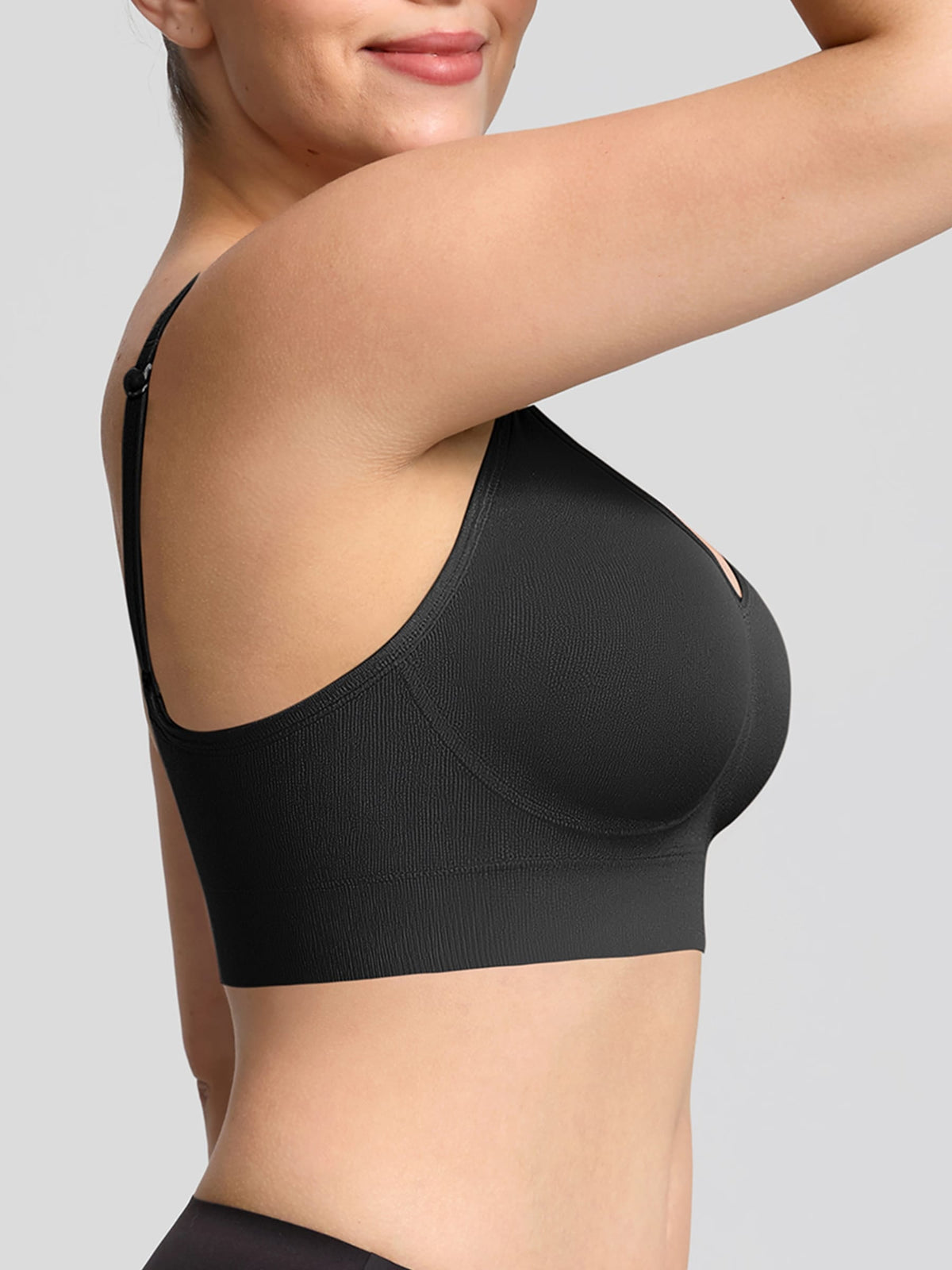 Soutien-gorge gainant à bretelles réglables