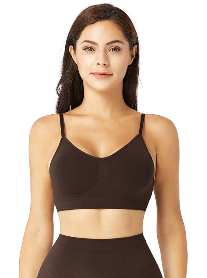 Soutien-gorge gainant à bretelles réglables