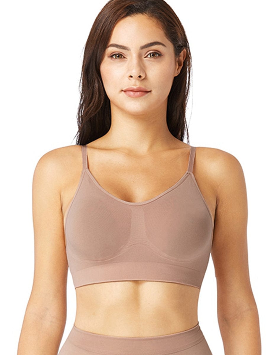 Soutien-gorge gainant à bretelles réglables