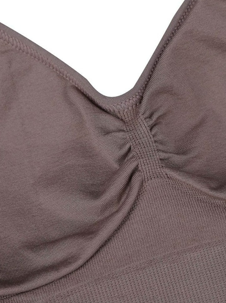 Soutien-gorge gainant à bretelles réglables