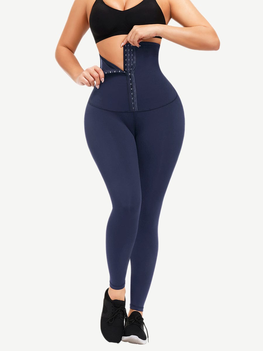 MT200394 — Legging gainant taille haute avec fermeture à agrafes