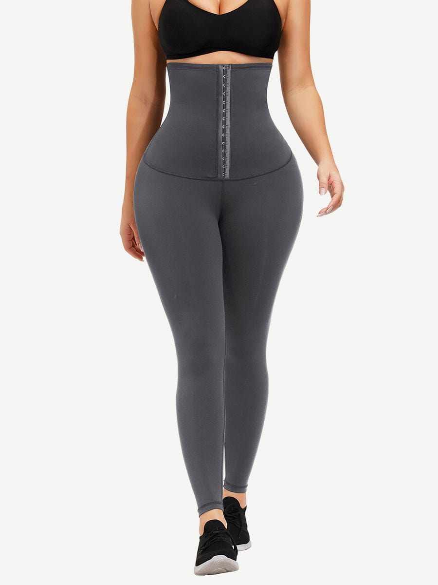 MT200394 — Legging gainant taille haute avec fermeture à agrafes